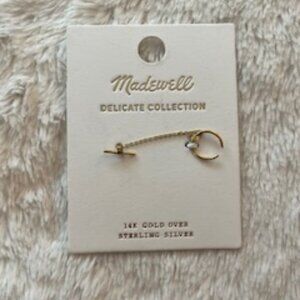 Madewell Gold Ear cuff/chain